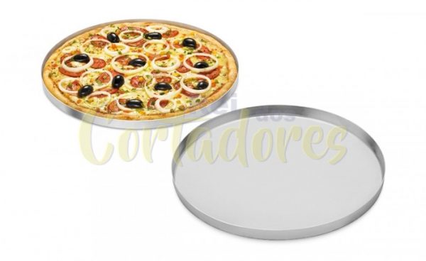 Forma para Pizza - 35cm - Alumínio -0