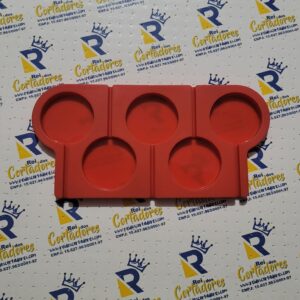 Molde de silicone pirulito de cristal